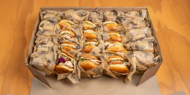 Grilled Chicken Sandwiches Tray