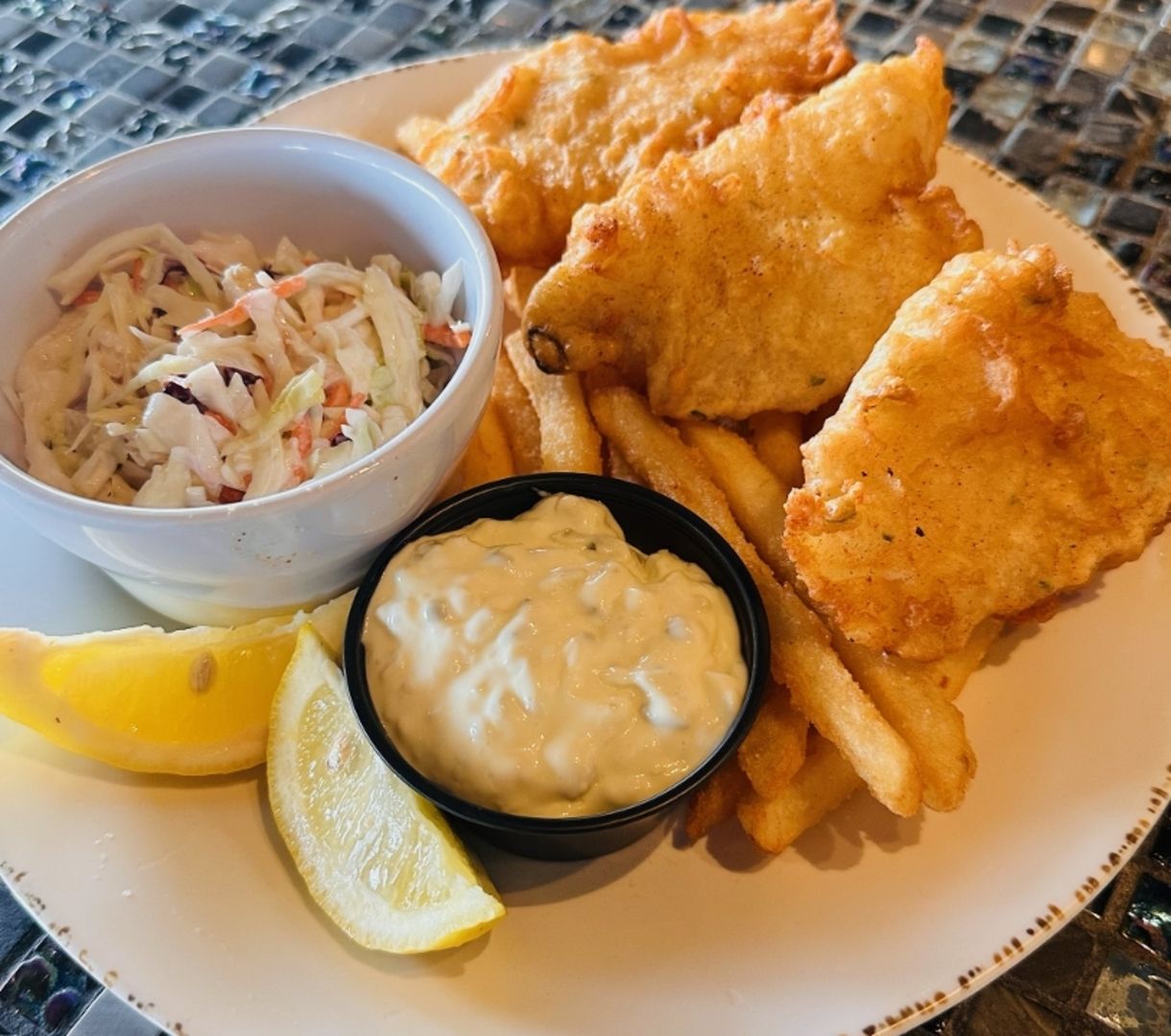 3 PIECE FISH and CHIPS