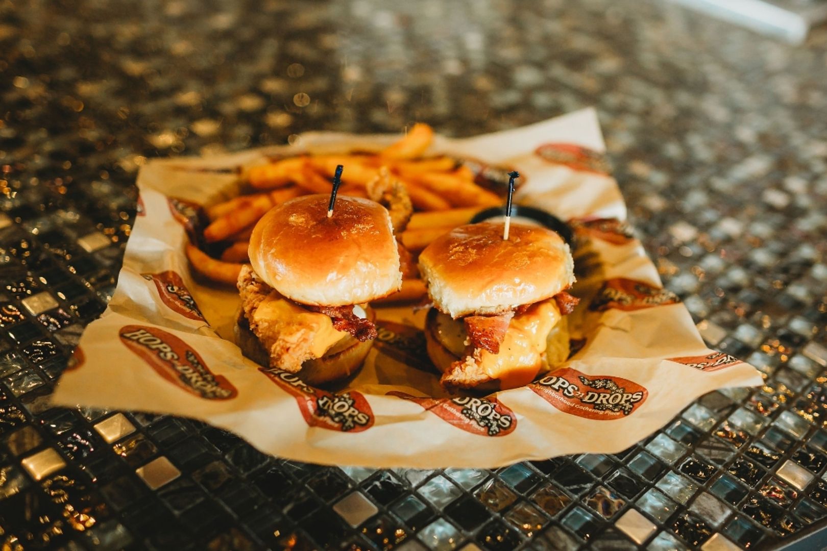 CHICKEN BACON RANCH SLIDERS