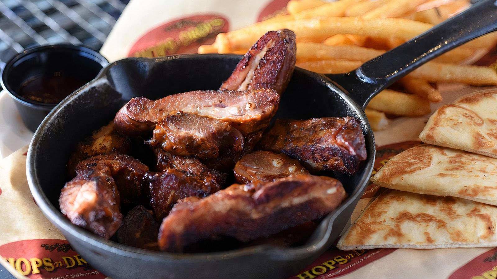 RIB TIPS and FRIES