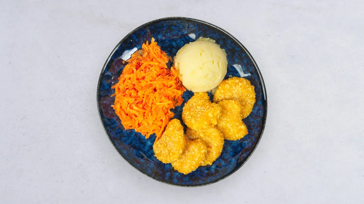 Nuggetsy z frytkami