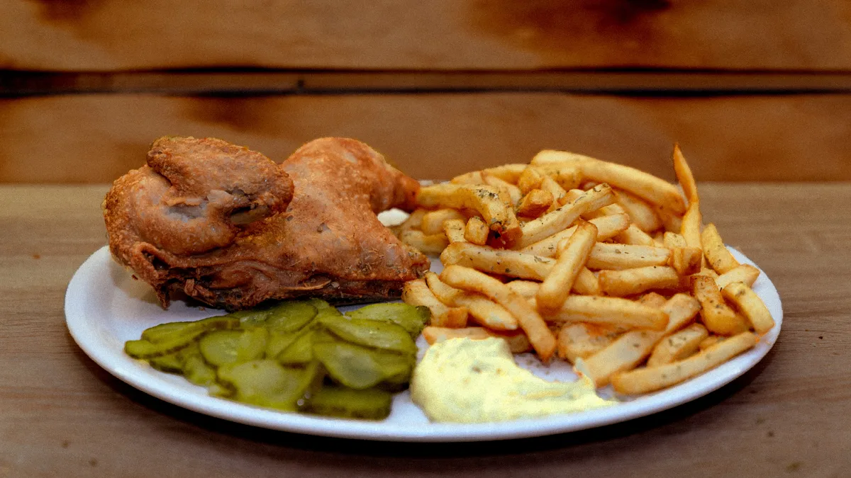54. Halv Grillkylling