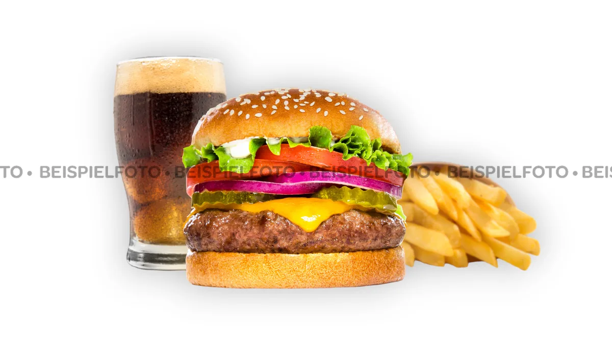 751. Cheeseburger Menü 1
