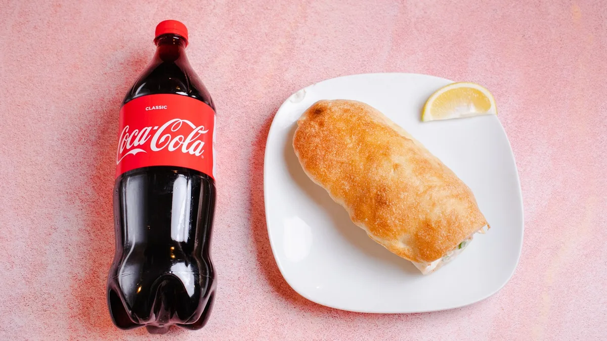 5 Basdırma + Coca Cola© 1 L
