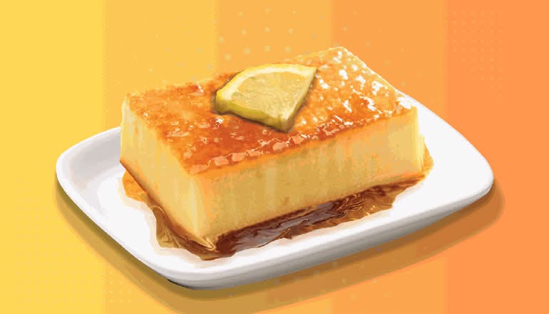 Flan- Limon