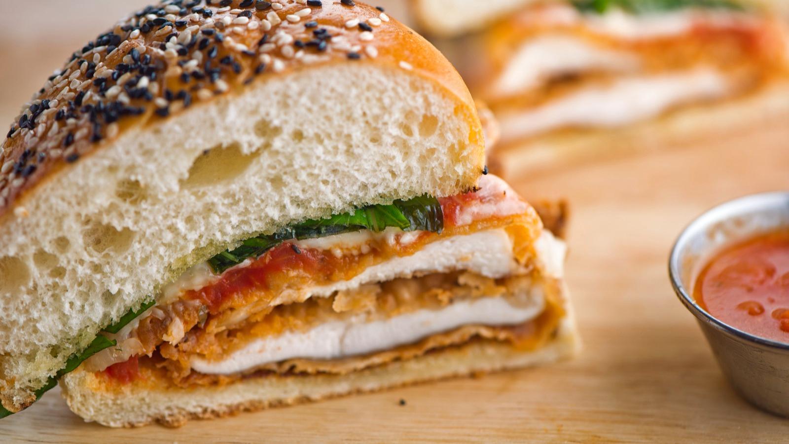 The Chicken Parmigiana Sandwich