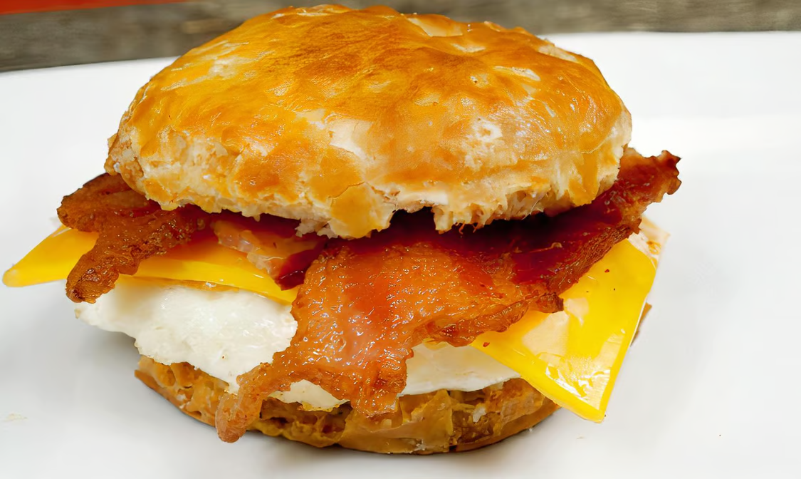 Bacon  ,Egg and Cheese Biscuit