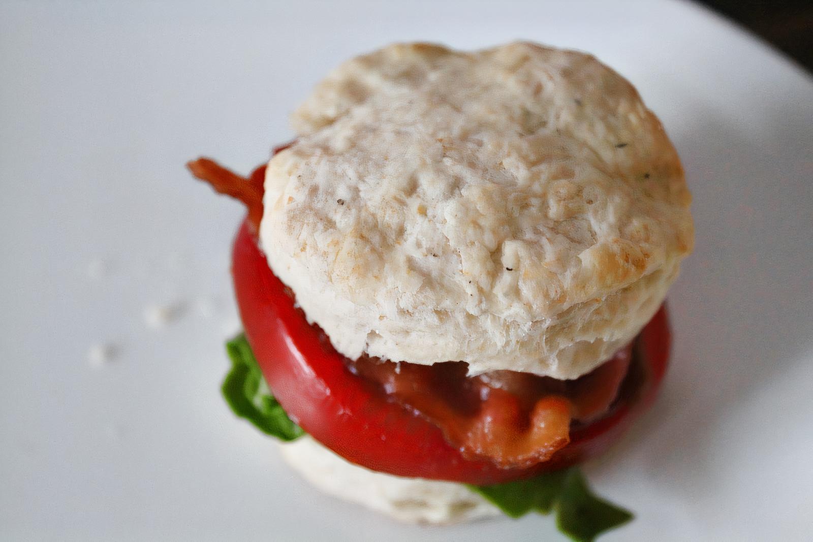 BLT biscuit