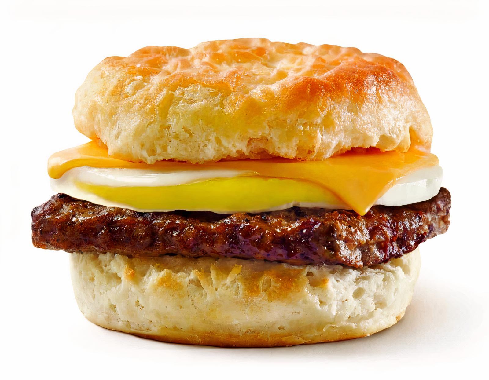 Sausage, Egg and Cheese Biscuit