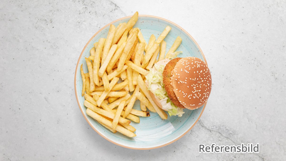 Vegetarisk Hamburgare