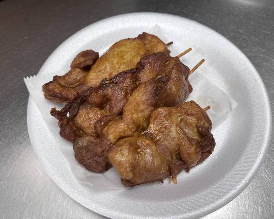 10. Teriyaki Chicken(4) 鸡肉串