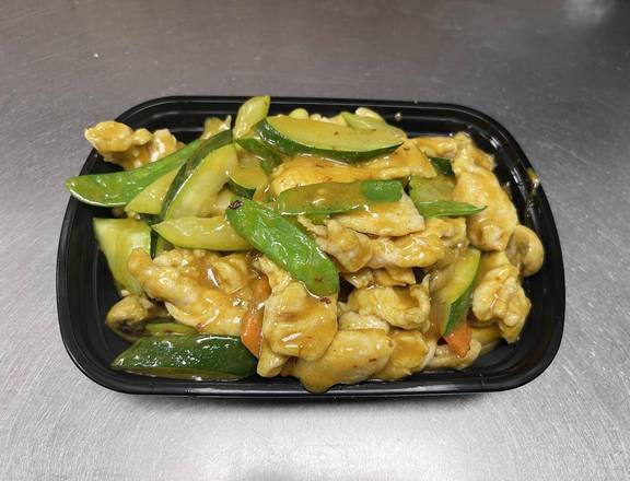 70. Curry Chicken with Onion 咖哩鸡 大