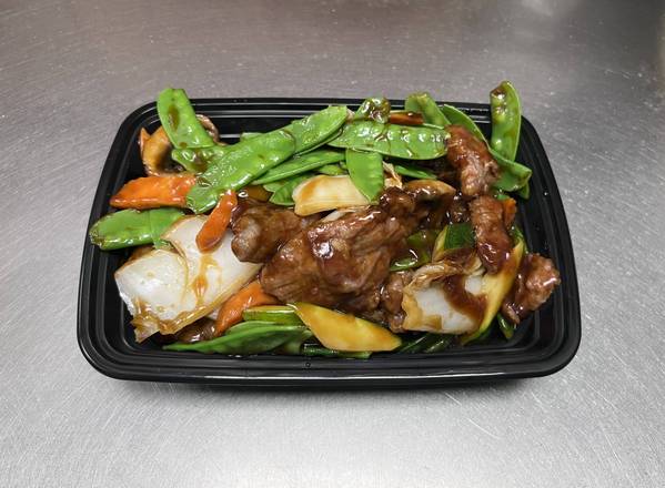 80. Beef with Snow Peas 雪豆牛 大
