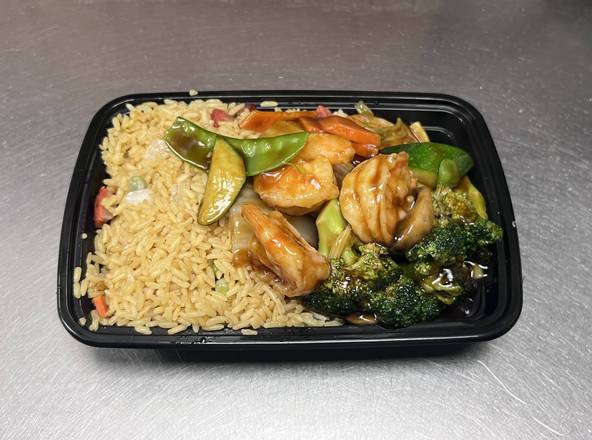 C21. Shrimp with Mixed Vegetables 什菜虾（晚餐）