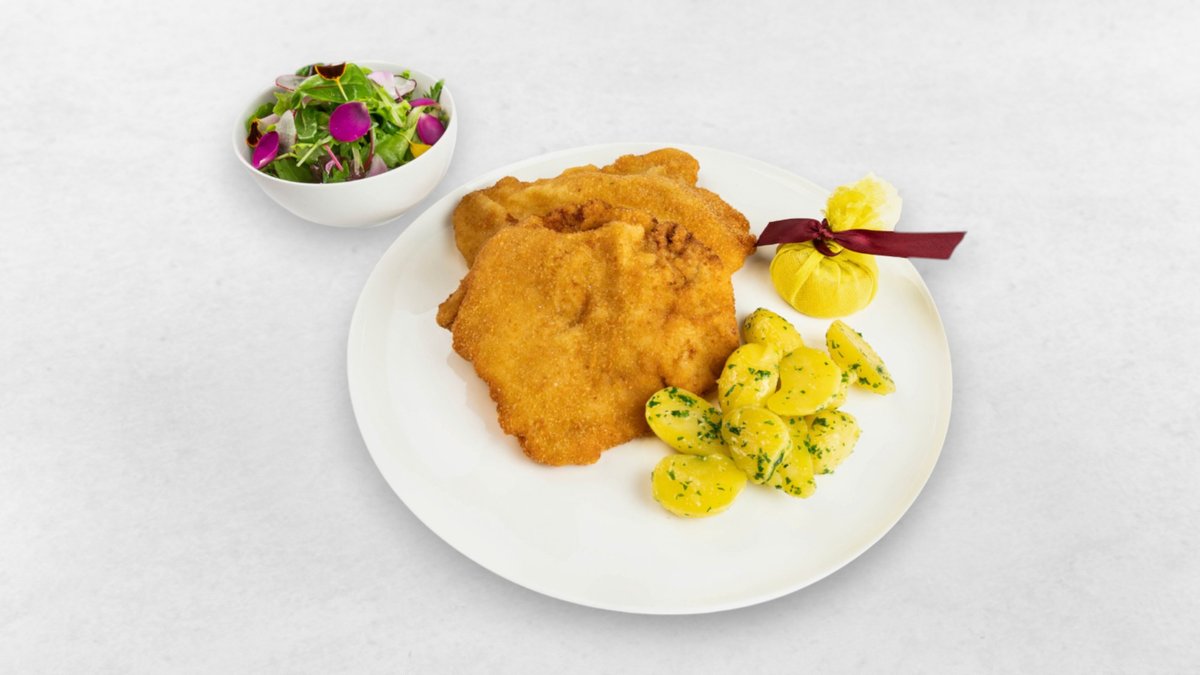 Wiener Schnitzel vom Kalbsrücken