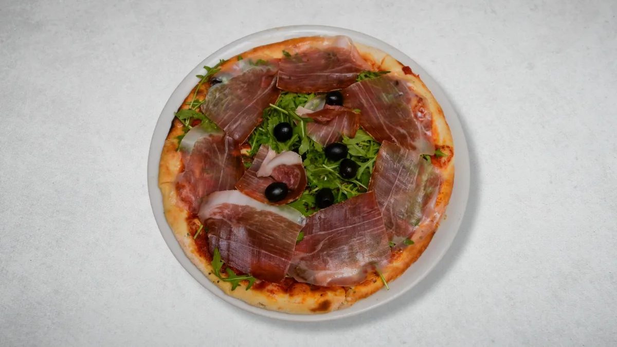 Pizza Prosciutto e fungi