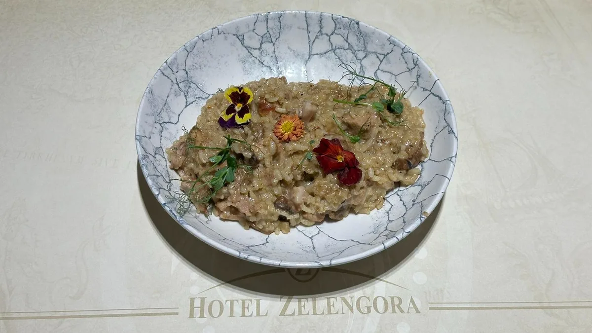 Rižoto sa teletinom i vrganjima