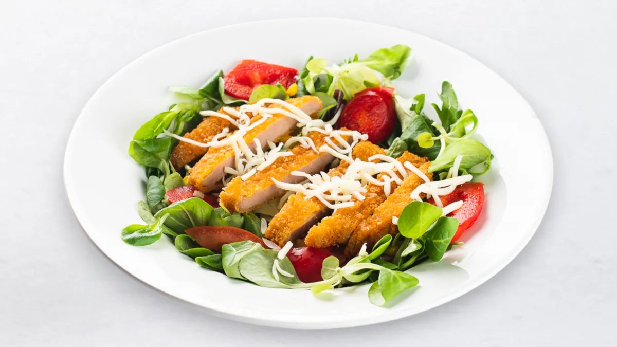 Crispy Chicken Salat
