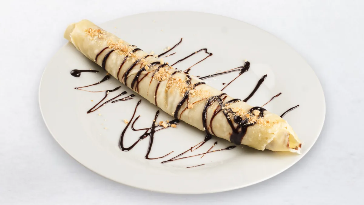 Palatschinken mit Nutella