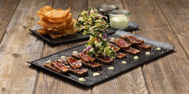 Char-Crusted Ahi Tuna