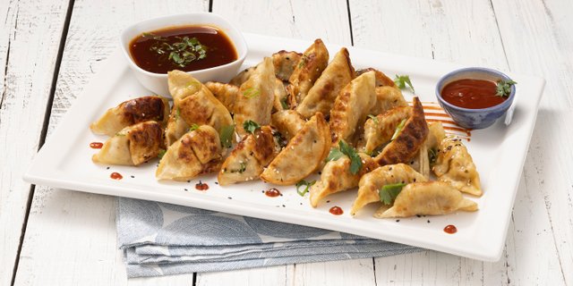 Pan-Fried Pork Dumplings