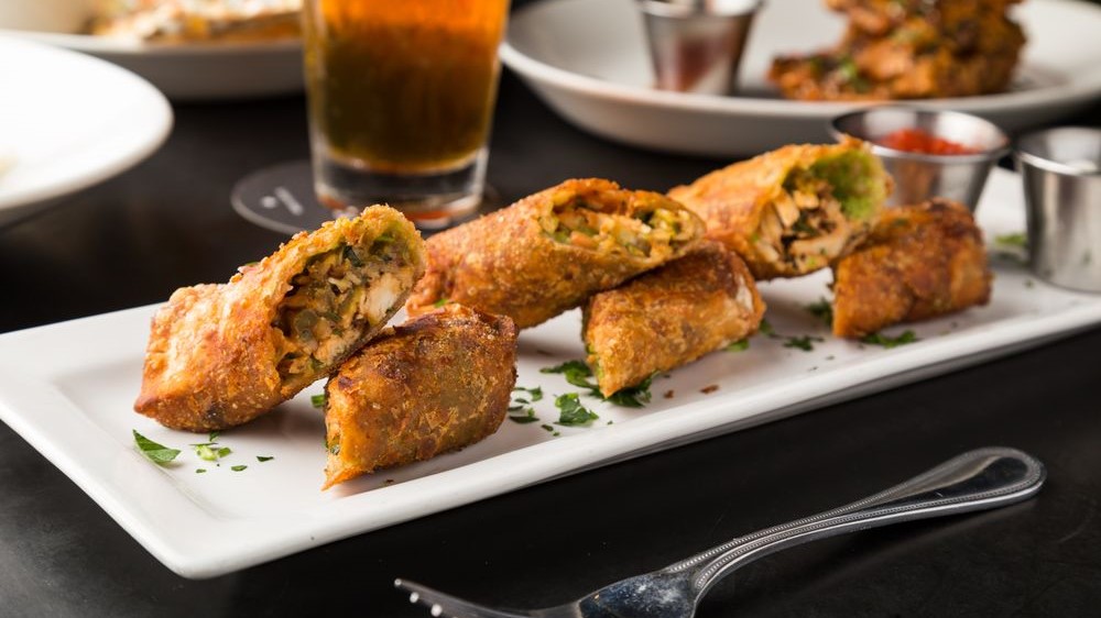 Spicy Chicken and Avocado Eggrolls