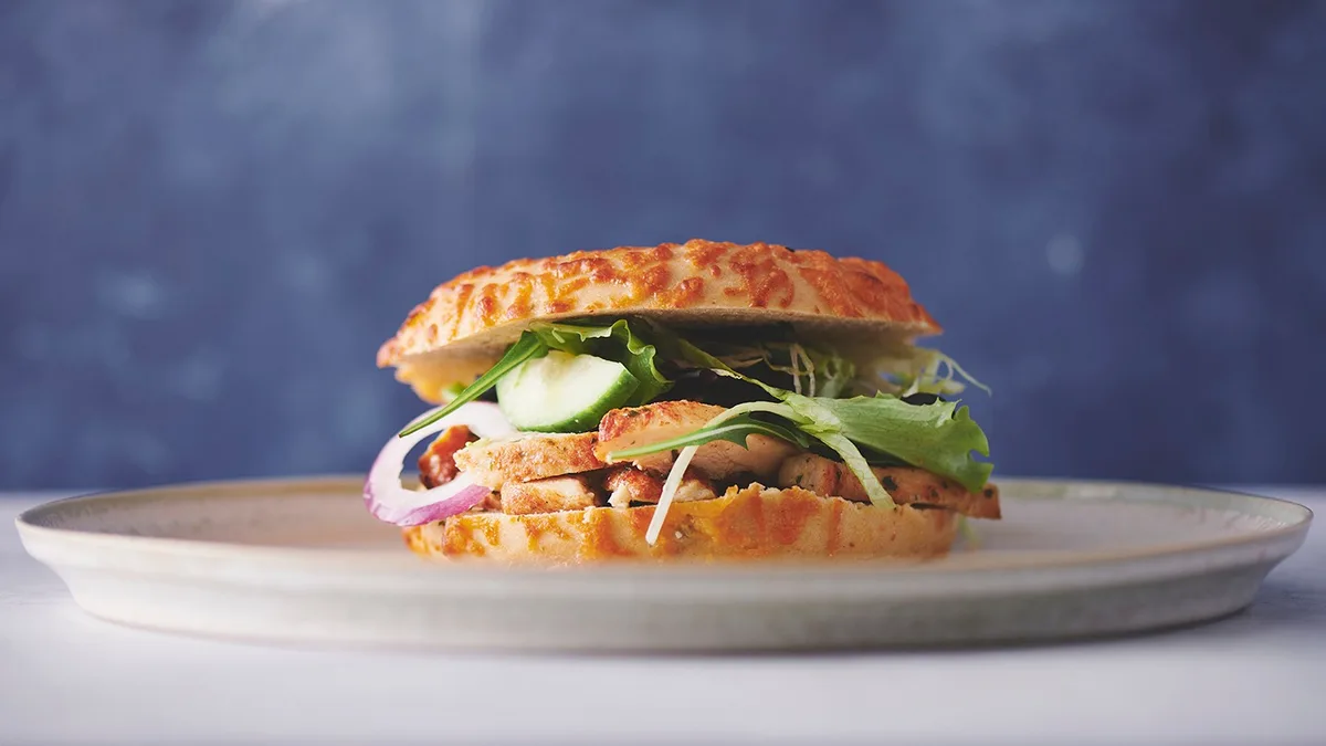 The Pesto Bagel