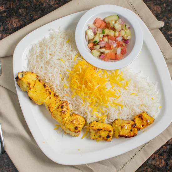 Chicken Kabob (with Bones)