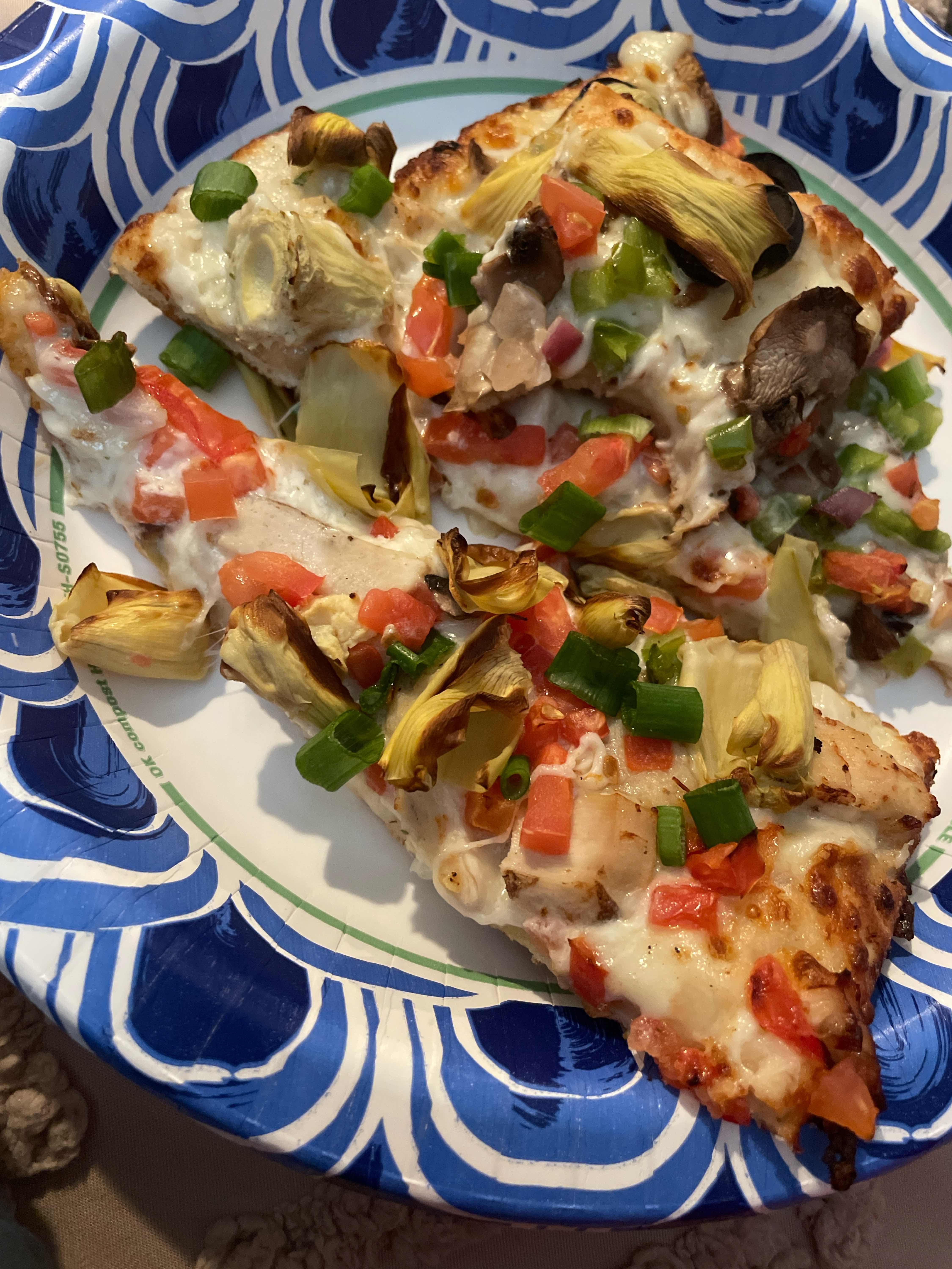 Large Garden Pizza