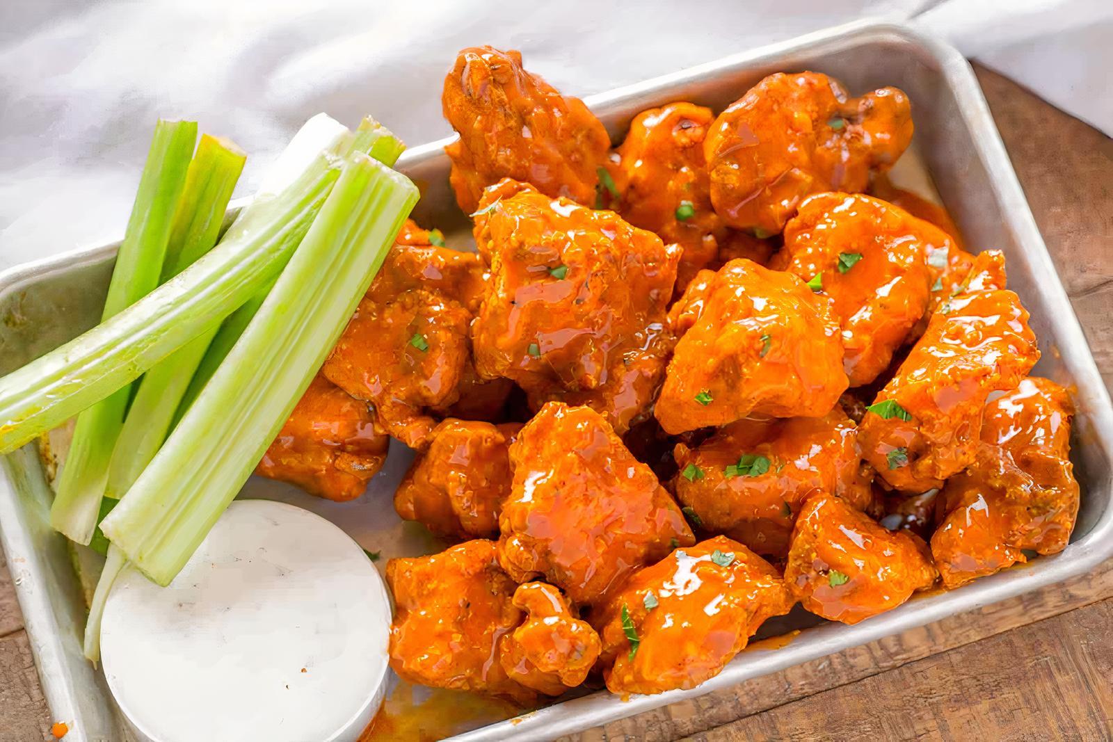 Buffalo breading boonless wings