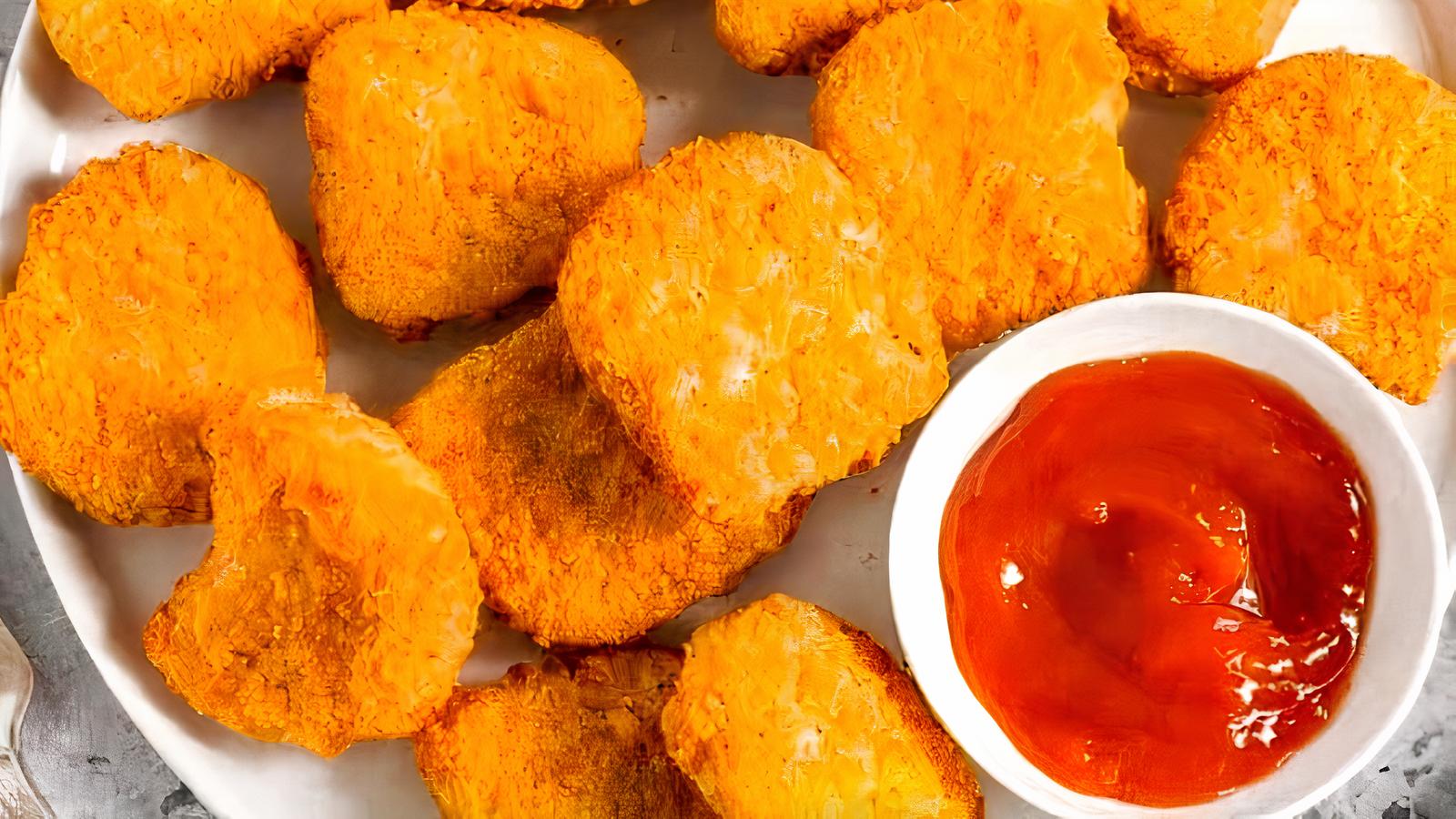 Fish nugget plate