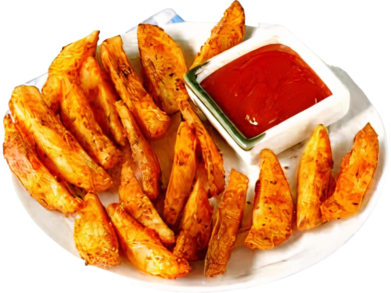Large potato Wedges