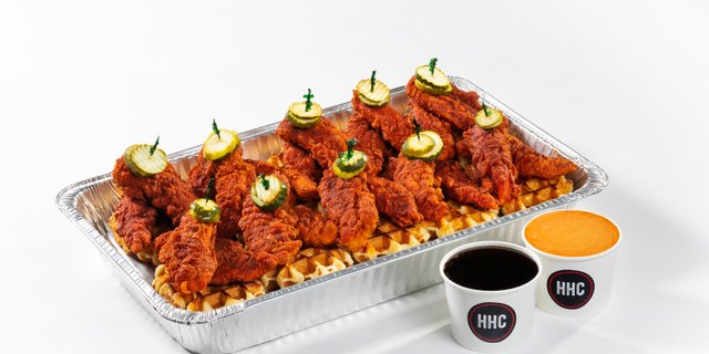 Tender and Waffles Platter