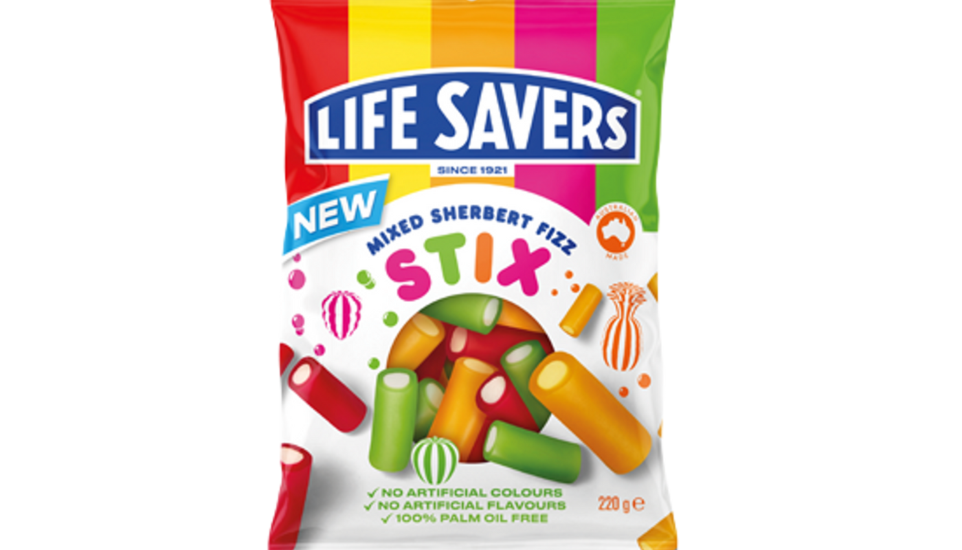 Lifesavers Mixed Sherbert Fizz Stix