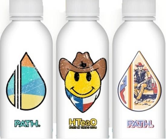 Stainless Steel Path (Alkaline/Sparkling/Still) Water Bottles