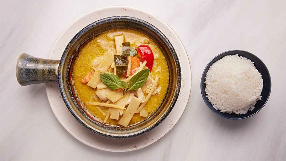 Gröncurry med Kokosmjölk