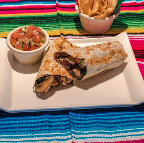 Burrito de Jamón Bajo en Calorías