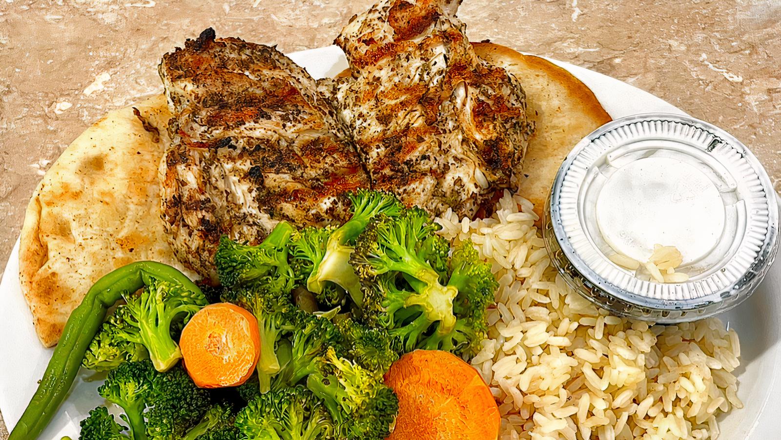 Charbroiled Chicken Breast Plate