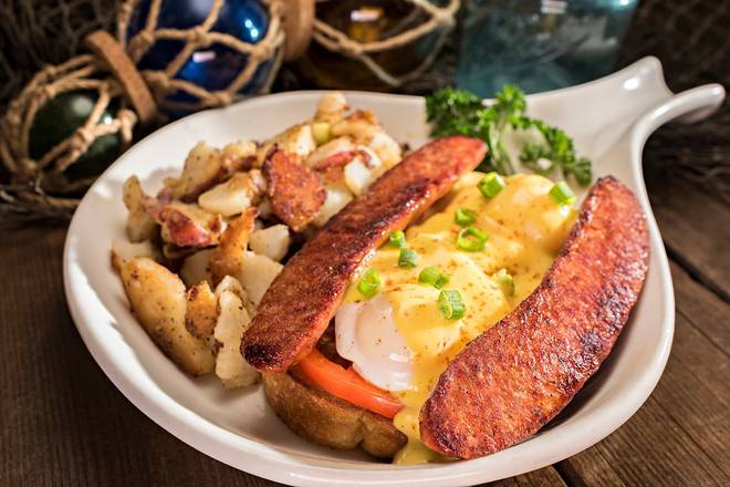 Cajun Eggs Benedict