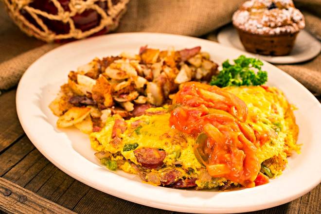 The Cajun Omelet