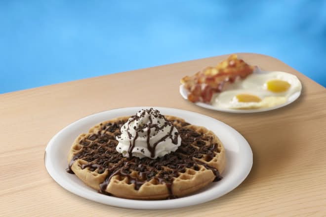 Cookies and Cream Waffle Platter