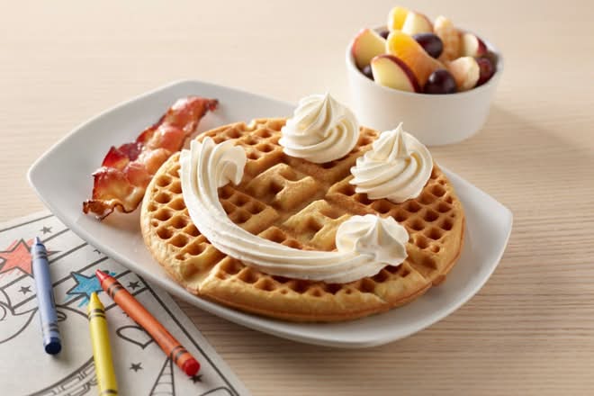 Kid's Waffle Platter