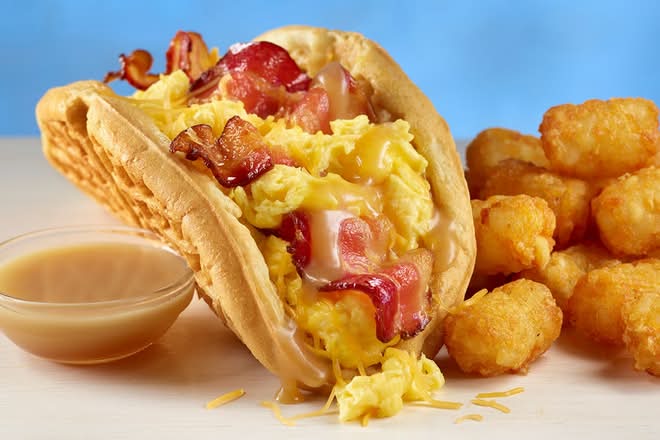 MVP Bacon Waffle Taco