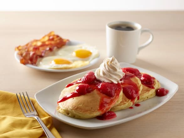 Old-Fashioned Buttermilk Sweet Cakes Platter