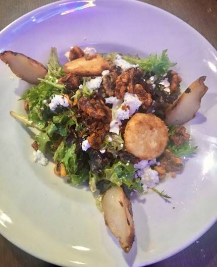Bourbon Apple and Goat Cheese