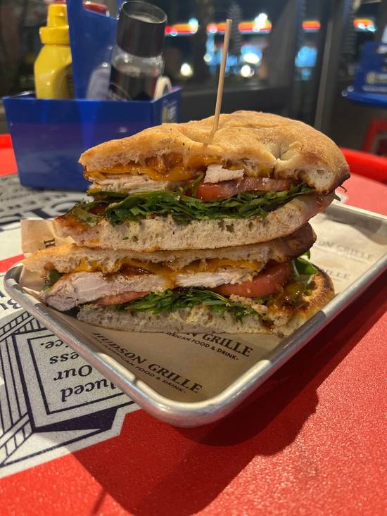 Georgia Peach Chicken Sandwich