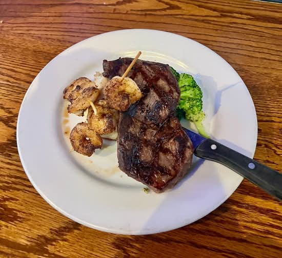 Steak and Shrimp