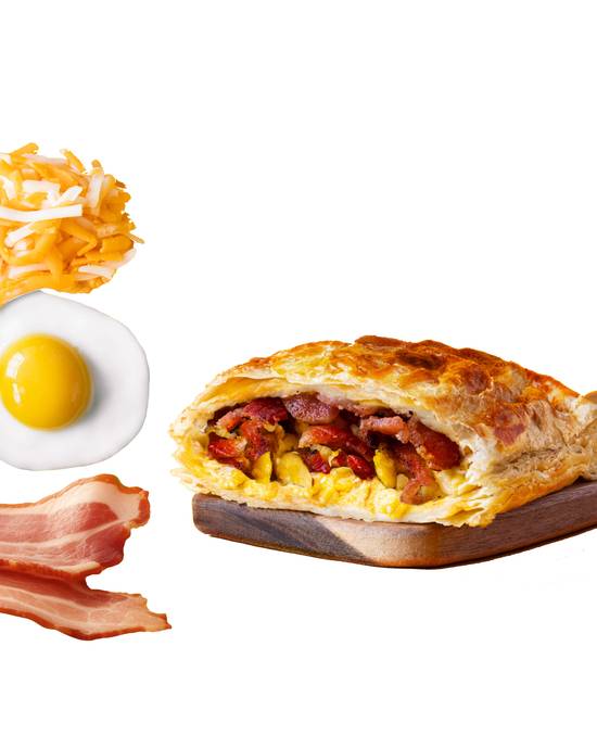 Bacon, Egg, and Cheese Breakfast Pocket
