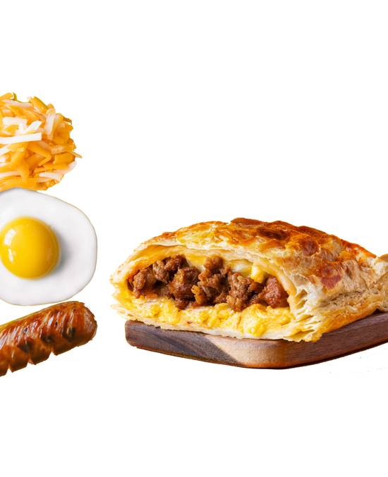 Sausage, Egg, and Cheese Breakfast Pocket