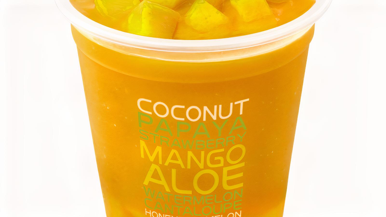 C1. Mango Slush with Mango Jelly
